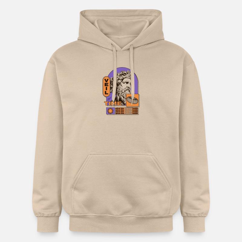 Conception de collage de tendance - Sweat à capuche Softstyle® Gildan Unisexe - jaune sable