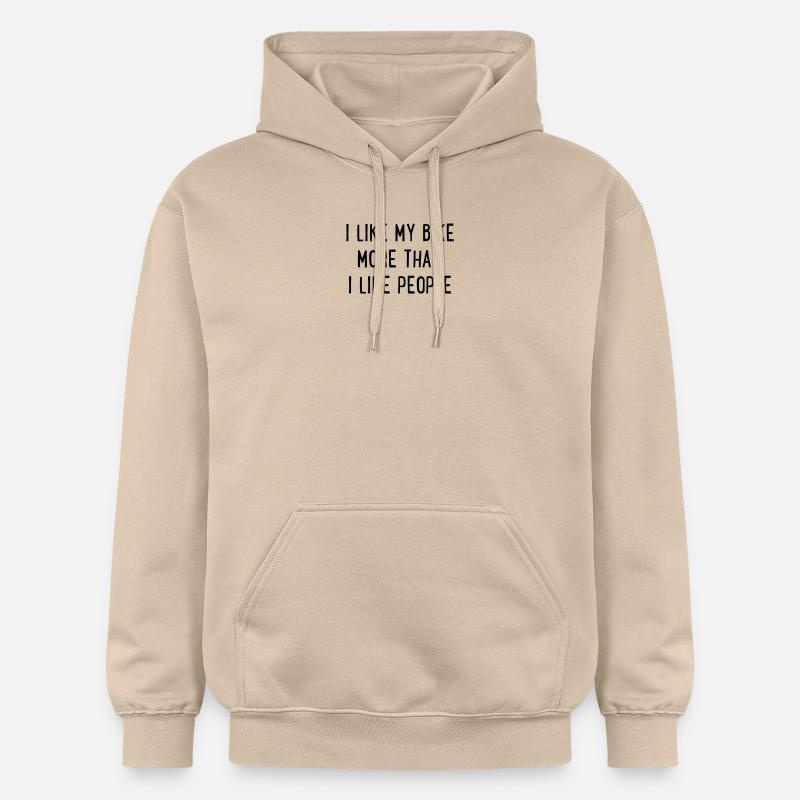 Bicyclette - Sweat à capuche Softstyle® Gildan Unisexe - jaune sable