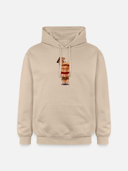 DÖNER KEBAB GRADUATION STUDIES - Gildan Unisex Softstyle® Midweight Hoodie - sand