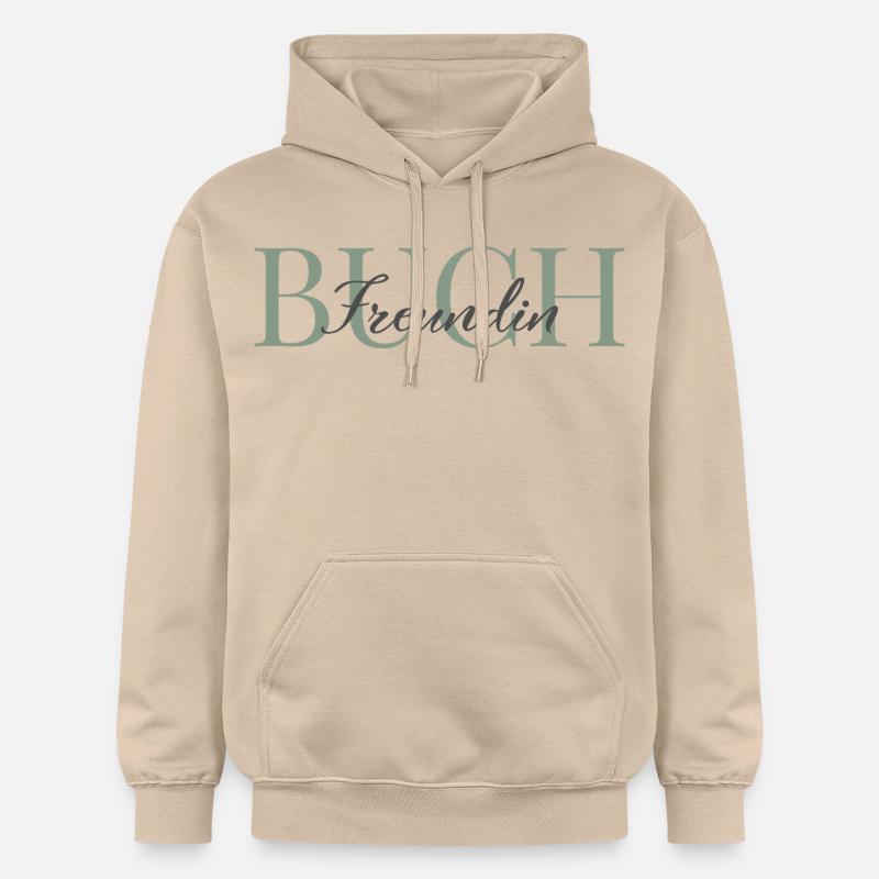 Ami du lecteur Vert-Gris - Sweat à capuche Softstyle® Gildan Unisexe - jaune sable