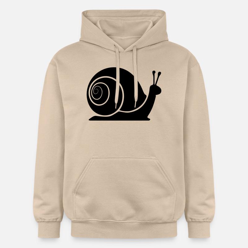 limace - Sweat à capuche Softstyle® Gildan Unisexe - jaune sable