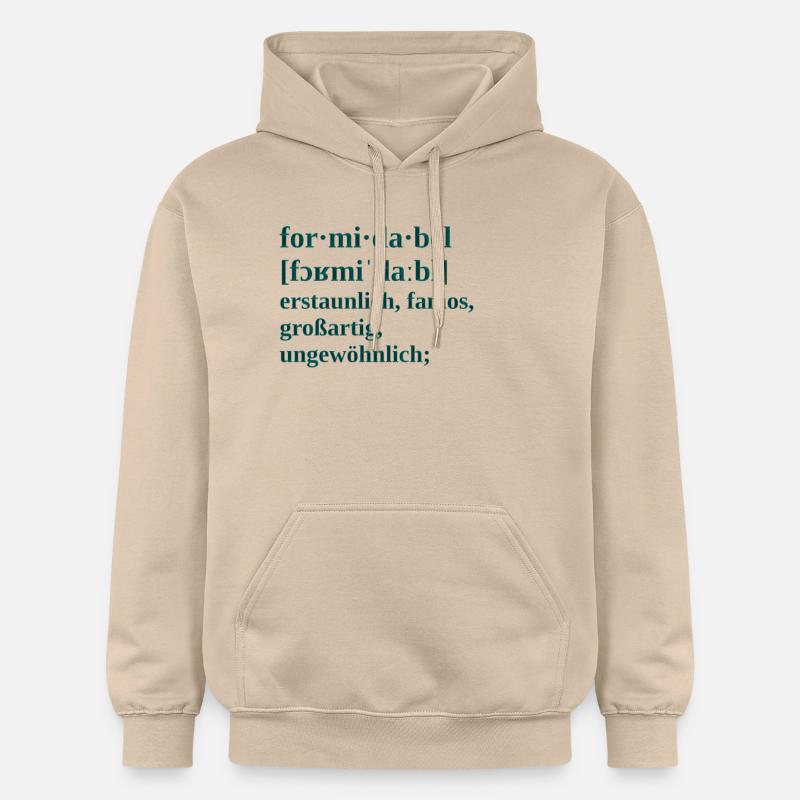 Redoutable 2 - Sweat à capuche Softstyle® Gildan Unisexe - jaune sable