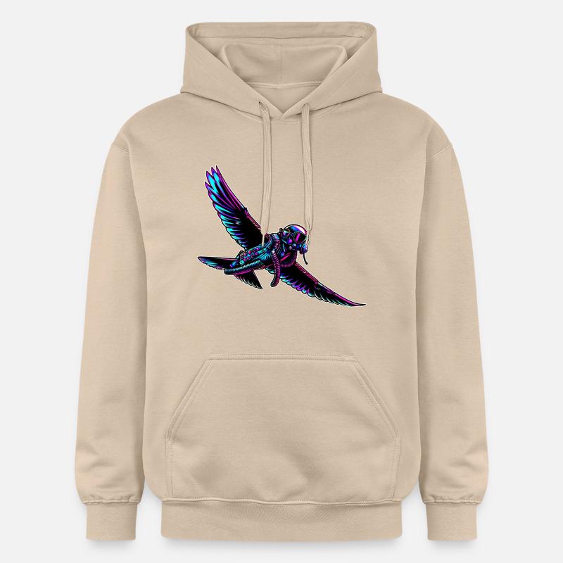Adler Pilote de chasse - Sweat à capuche Softstyle® Gildan Unisexe - jaune sable