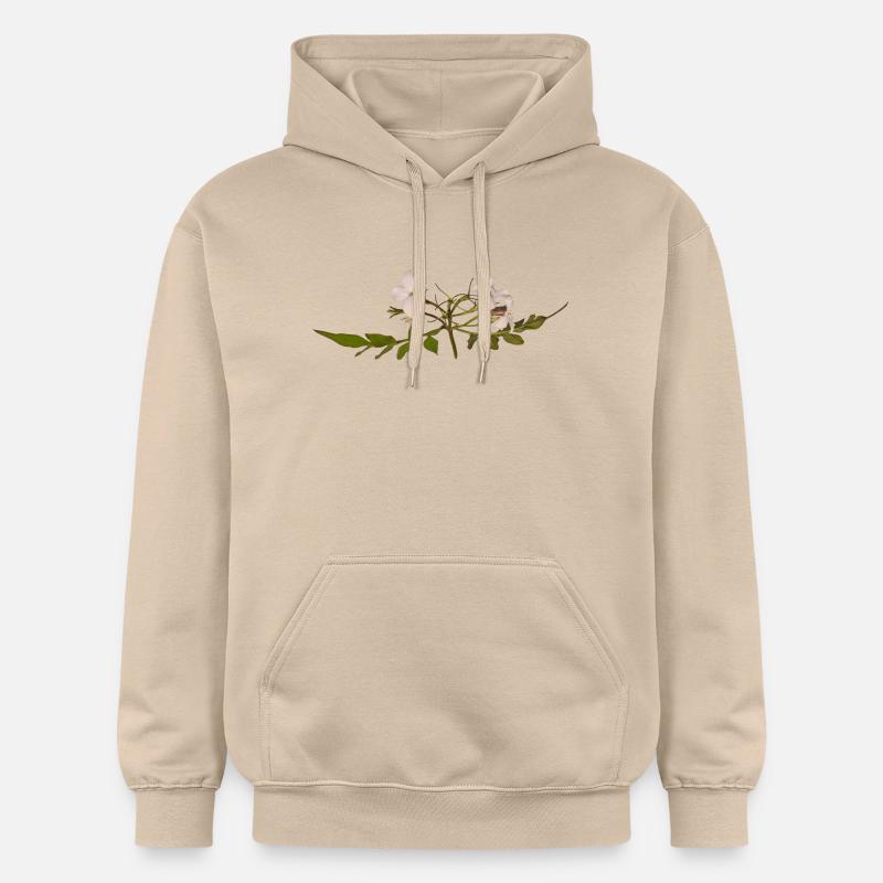 Fleur de jasmin - Sweat à capuche Softstyle® Gildan Unisexe - jaune sable