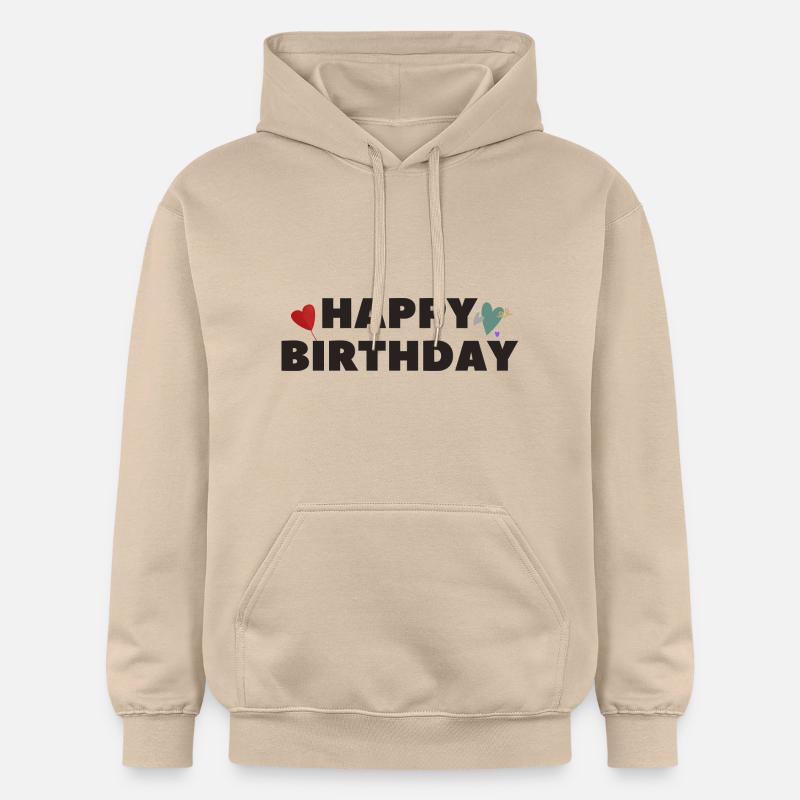 Bonne idée cadeau d’anniversaire - Sweat à capuche Softstyle® Gildan Unisexe - jaune sable