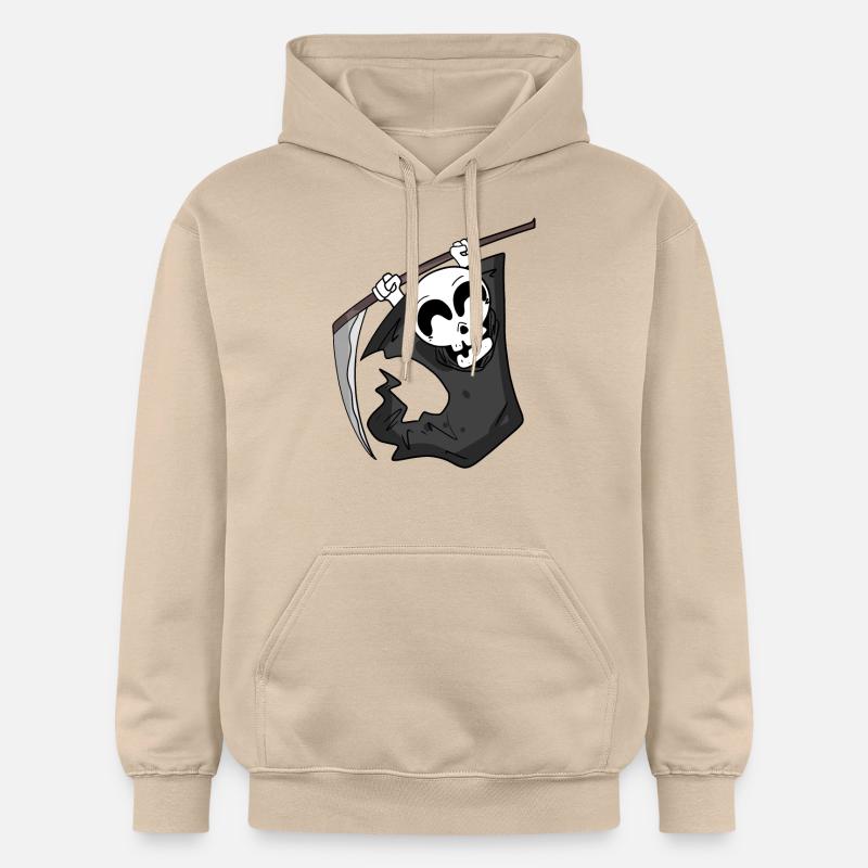 Grim Reaper est ravi - Sweat à capuche Softstyle® Gildan Unisexe - jaune sable