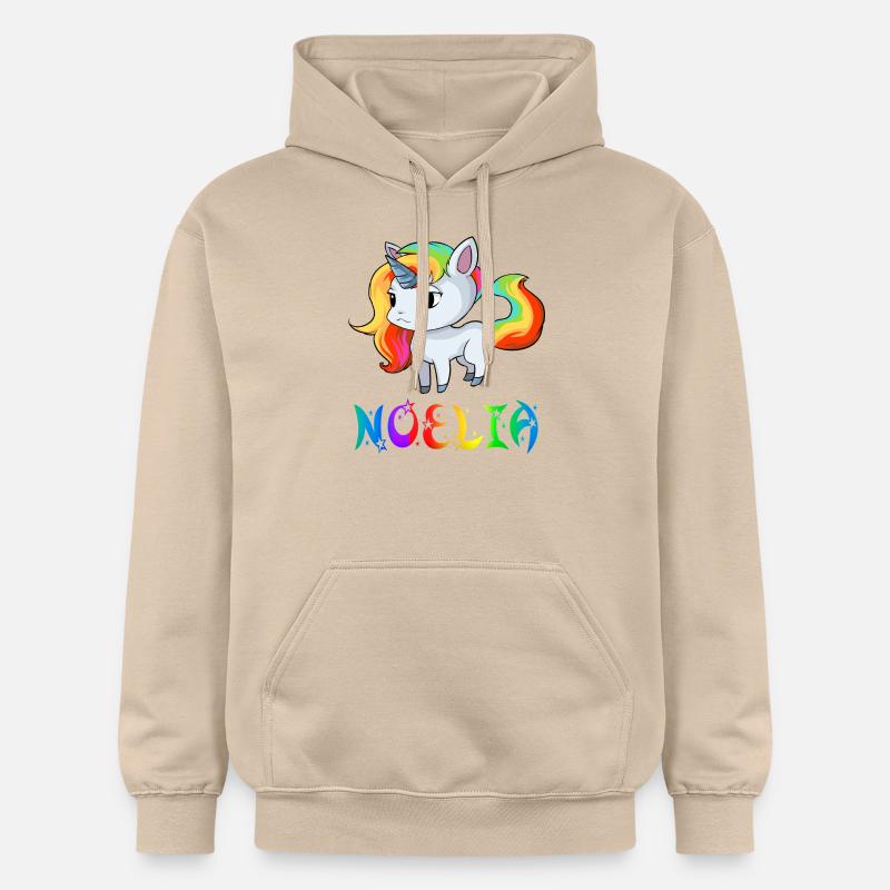 Noelia Einhorn - Sweat à capuche Softstyle® Gildan Unisexe - jaune sable