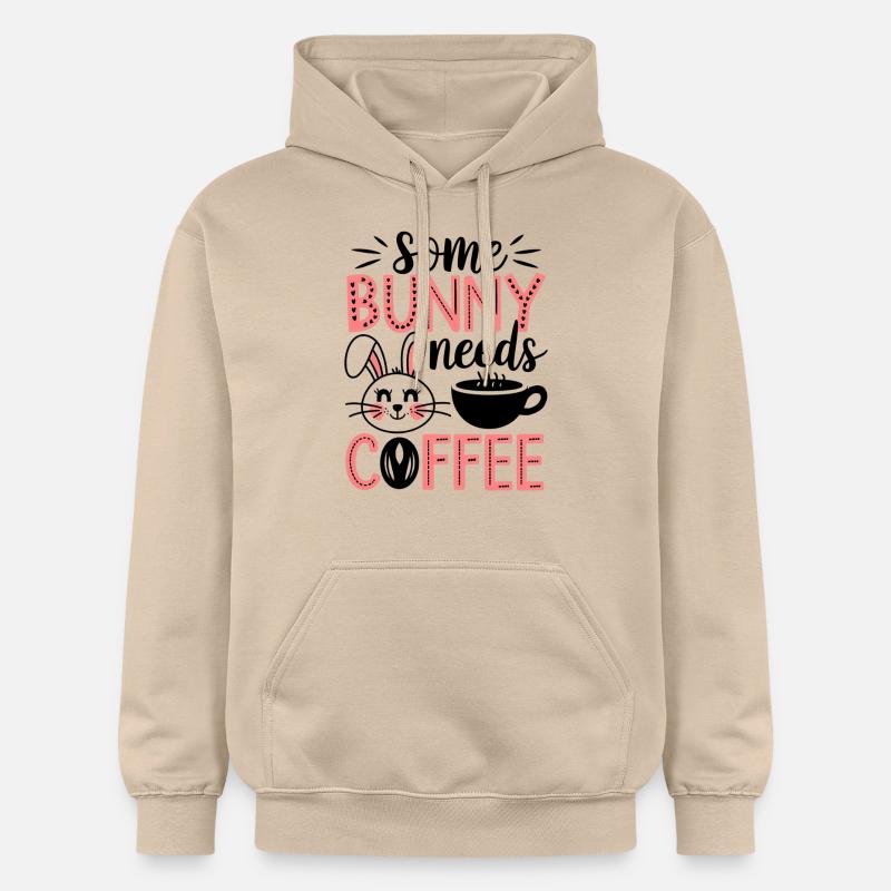 Easter Coffee Drink Easter Coffee - Gildan Unisex Softstyle® Midweight Hoodie - sand