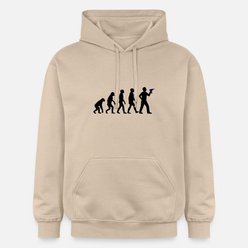 DIY Évolution Bricolage Atelier - Sweat à capuche Softstyle® Gildan Unisexe - jaune sable