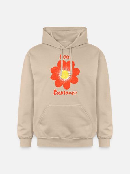 Soul Explorer - Gildan Unisex Softstyle® Midweight Hoodie - sand