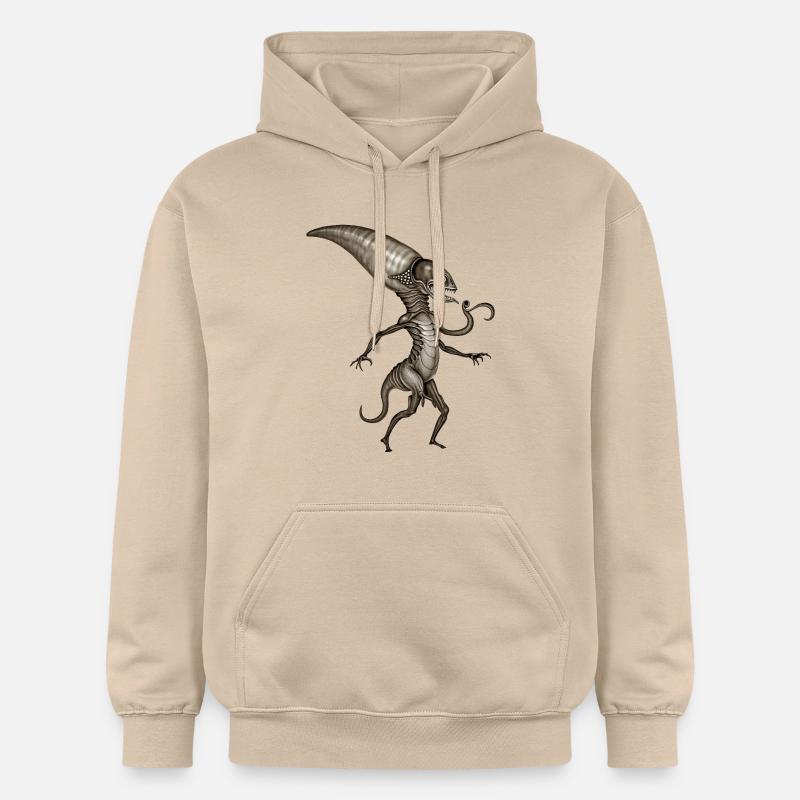 BUG #8 - dark hell - Sweat à capuche Softstyle® Gildan Unisexe - jaune sable