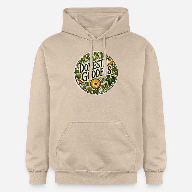 Déesse domestique - Sweat à capuche Softstyle® Gildan Unisexe - jaune sable