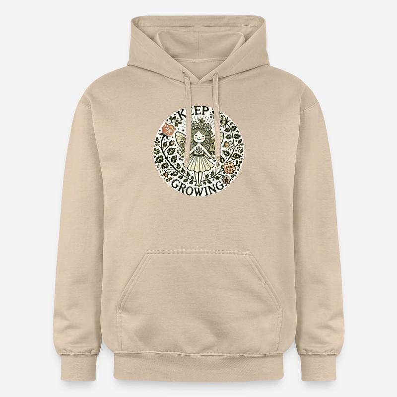 Continuez à grandir - Sweat à capuche Softstyle® Gildan Unisexe - jaune sable