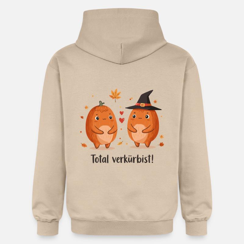 Amour de la citrouille - Sweat à capuche Softstyle® Gildan Unisexe - jaune sable
