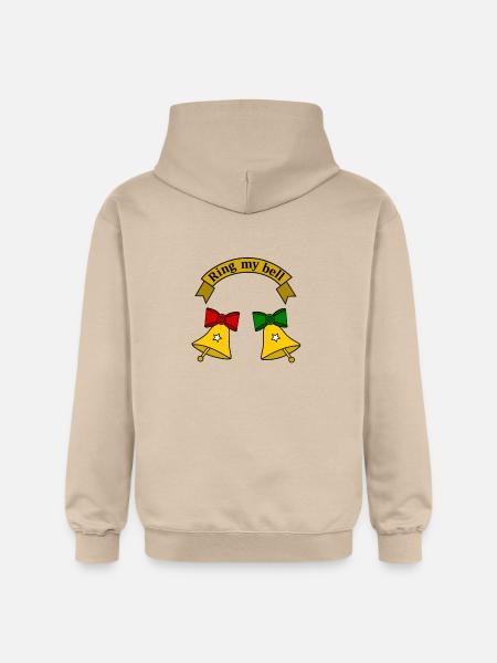 Ring my bell - Gildan Unisex Softstyle® Midweight Hoodie - sand