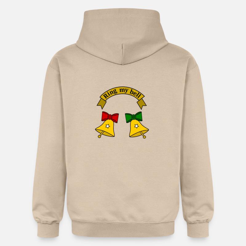 Appelle-moi - Sweat à capuche Softstyle® Gildan Unisexe - jaune sable