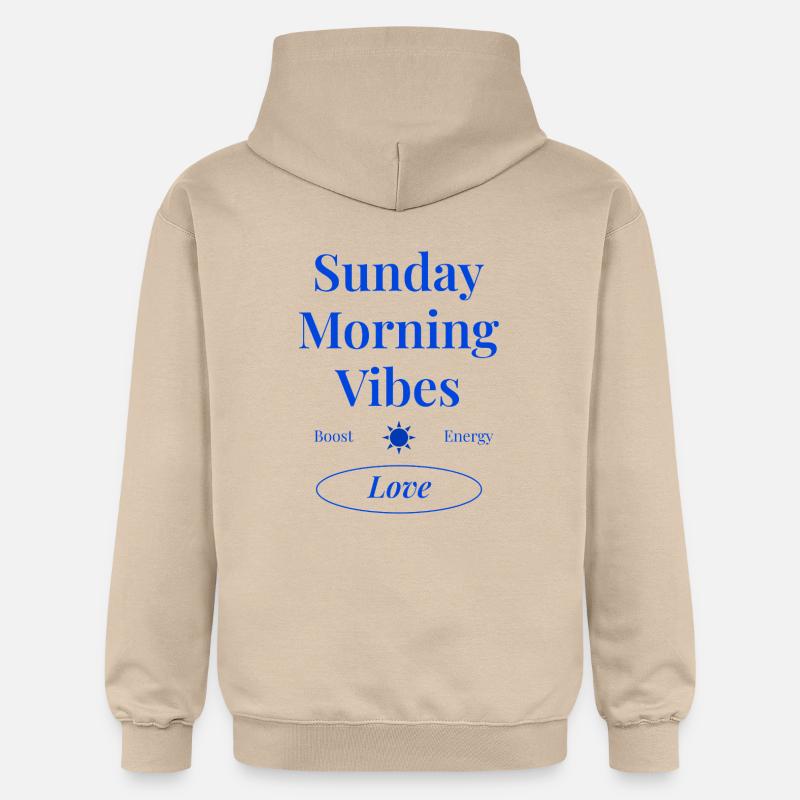 Sentiments du dimanche - Sweat à capuche Softstyle® Gildan Unisexe - jaune sable