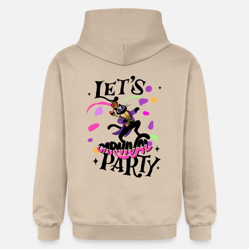 Fête de carnaval - Sweat à capuche Softstyle® Gildan Unisexe - jaune sable
