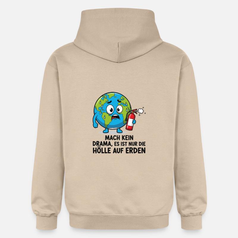 L’enfer sur terre - Sweat à capuche Softstyle® Gildan Unisexe - jaune sable
