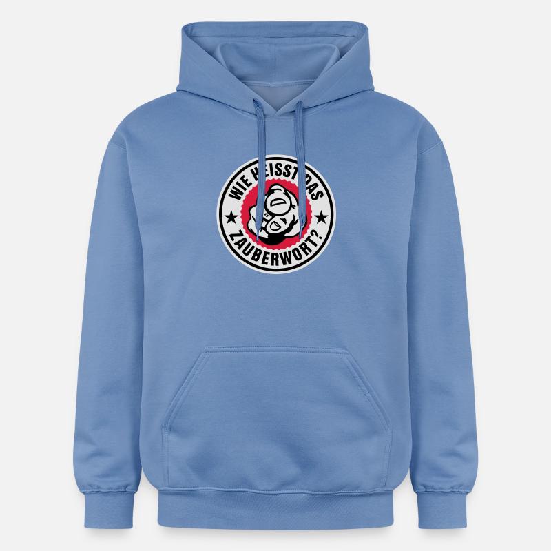 En quoi le mot magique - Sweat à capuche Softstyle® Gildan Unisexe - carolina blue