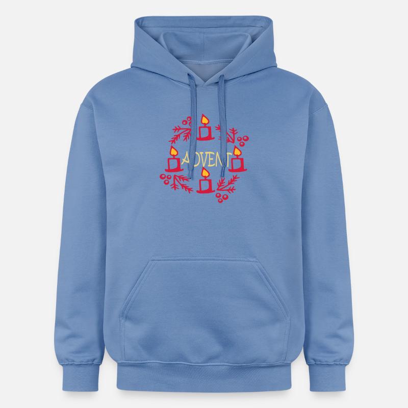 Advent - Gildan Unisex Softstyle® Midweight Hoodie - Carolina Blue