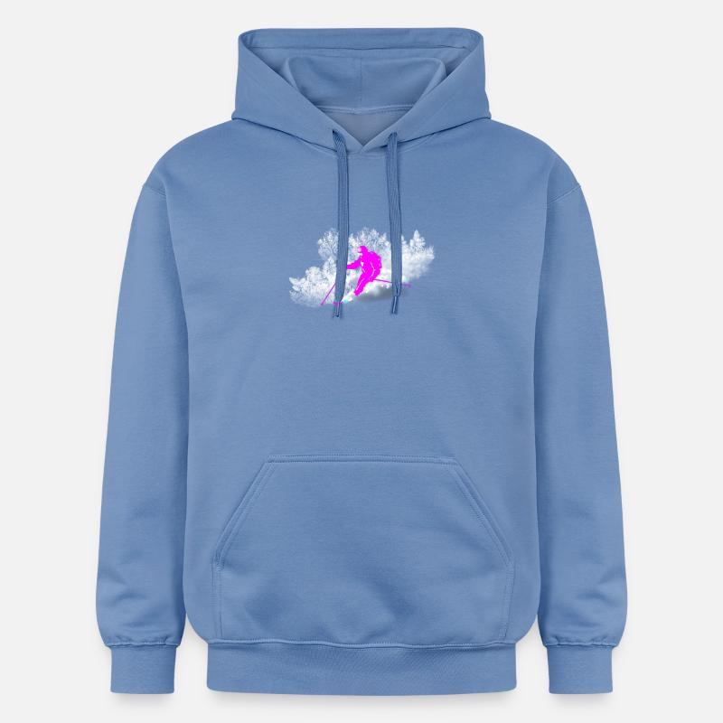 freeride - Sweat à capuche Softstyle® Gildan Unisexe - carolina blue