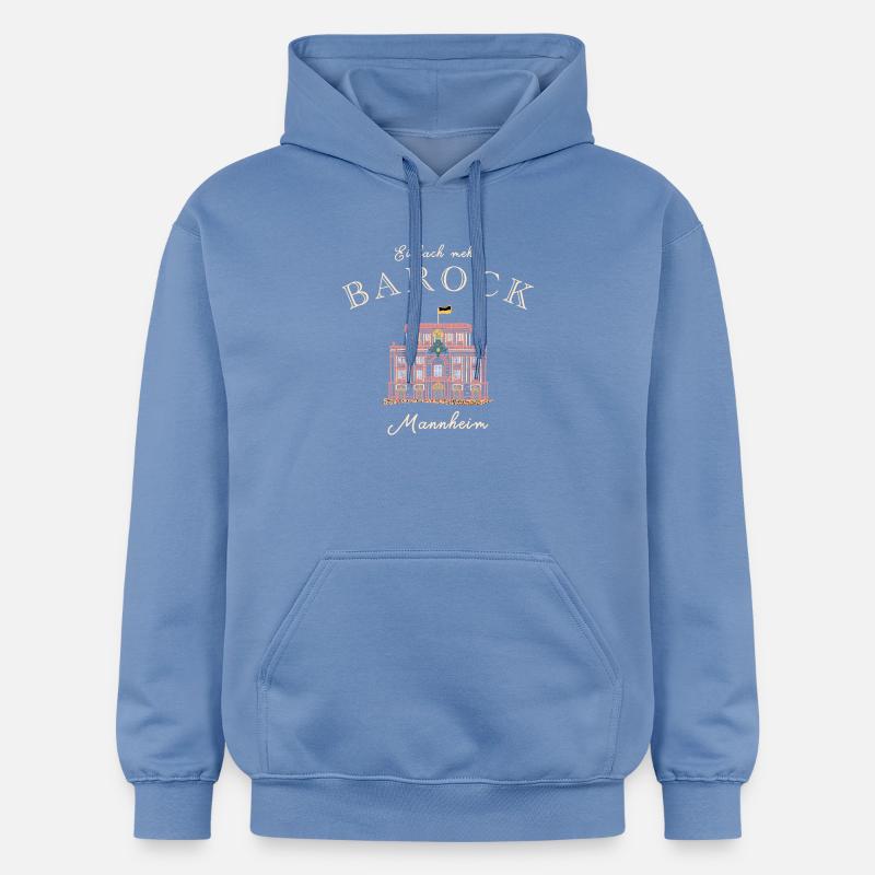 Mannheim, Palais baroque, Bade-Wurtemberg - Sweat à capuche Softstyle® Gildan Unisexe - carolina blue