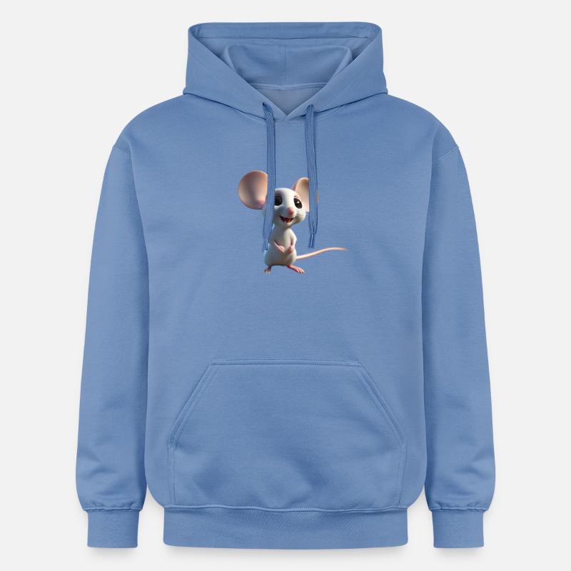 Souris 2 - Sweat à capuche Softstyle® Gildan Unisexe - carolina blue