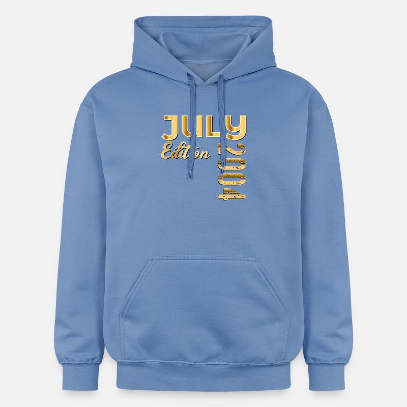 22e anniversaire juillet 2004 - Sweat à capuche Softstyle® Gildan Unisexe - carolina blue