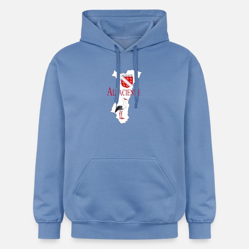 Alsacienne - Sweat à capuche Softstyle® Gildan Unisexe - carolina blue