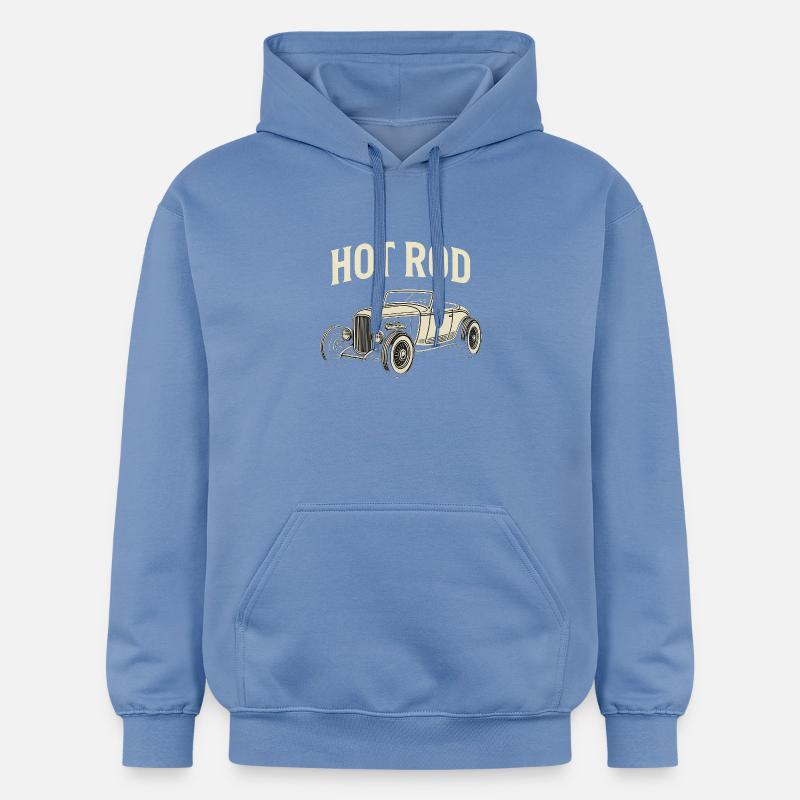 Hot Rod Imprimé Classique - Sweat à capuche Softstyle® Gildan Unisexe - carolina blue