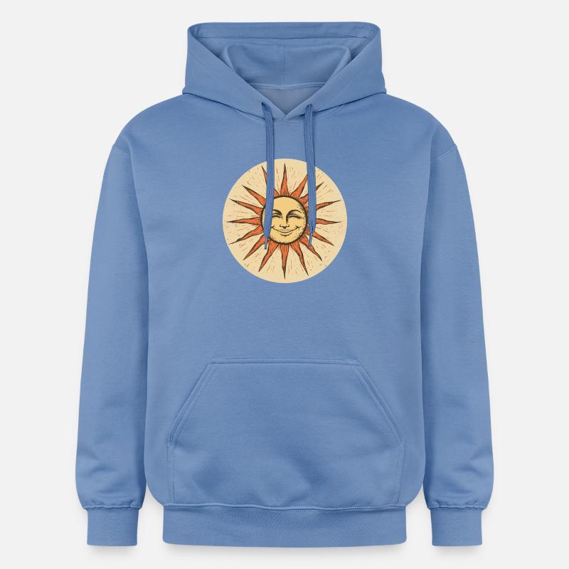 Soleil - Sweat à capuche Softstyle® Gildan Unisexe - carolina blue