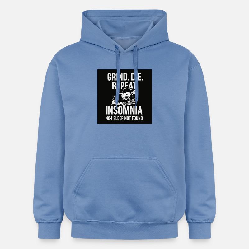 Conception de l’échec du sommeil motivationnel - Sweat à capuche Softstyle® Gildan Unisexe - carolina blue