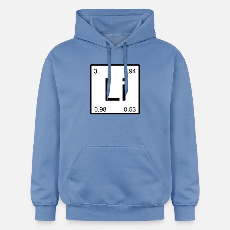 Conception d’élément minimal au lithium - Sweat à capuche Softstyle® Gildan Unisexe - carolina blue