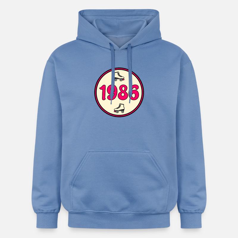 Anniversaire 1986 Roller - Sweat à capuche Softstyle® Gildan Unisexe - carolina blue