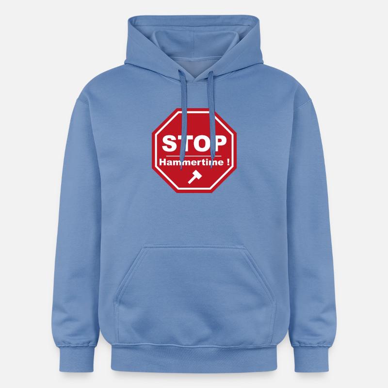 stop hammertime - Sweat à capuche Softstyle® Gildan Unisexe - carolina blue