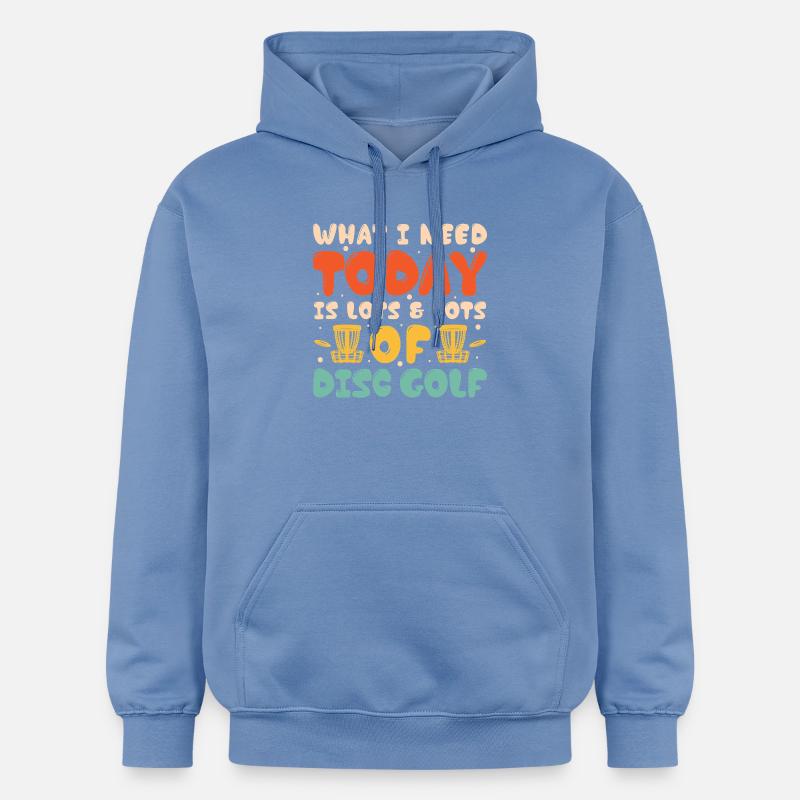 Cadeaux de disc golf Disc Golf - Sweat à capuche Softstyle® Gildan Unisexe - carolina blue