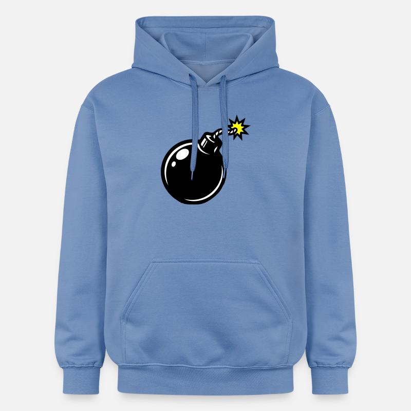 Bomb Comic - Sweat à capuche Softstyle® Gildan Unisexe - carolina blue