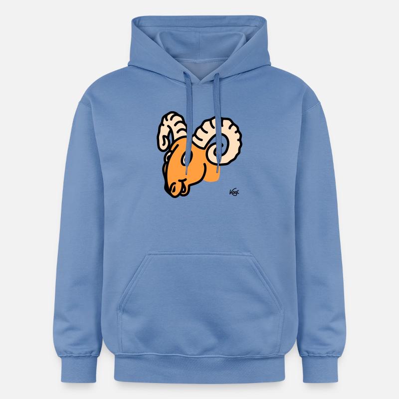 Ariès grand - Sweat à capuche Softstyle® Gildan Unisexe - carolina blue