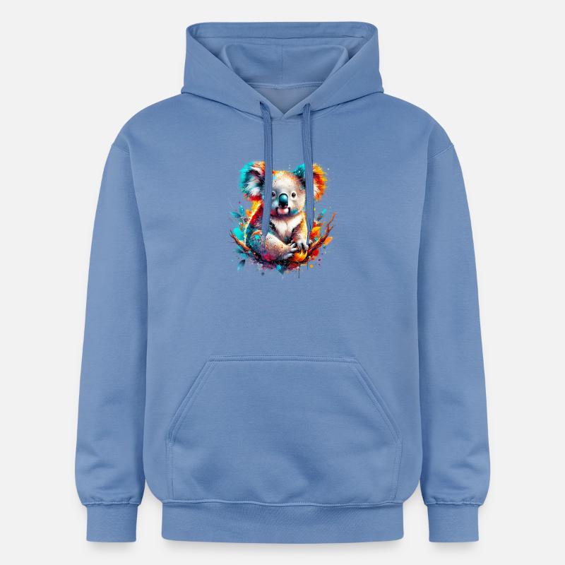 Koala - Sweat à capuche Softstyle® Gildan Unisexe - carolina blue