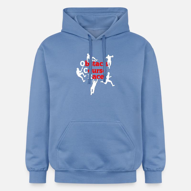 OCR Chaos – Conception d’actions d’obstacles - Sweat à capuche Softstyle® Gildan Unisexe - carolina blue
