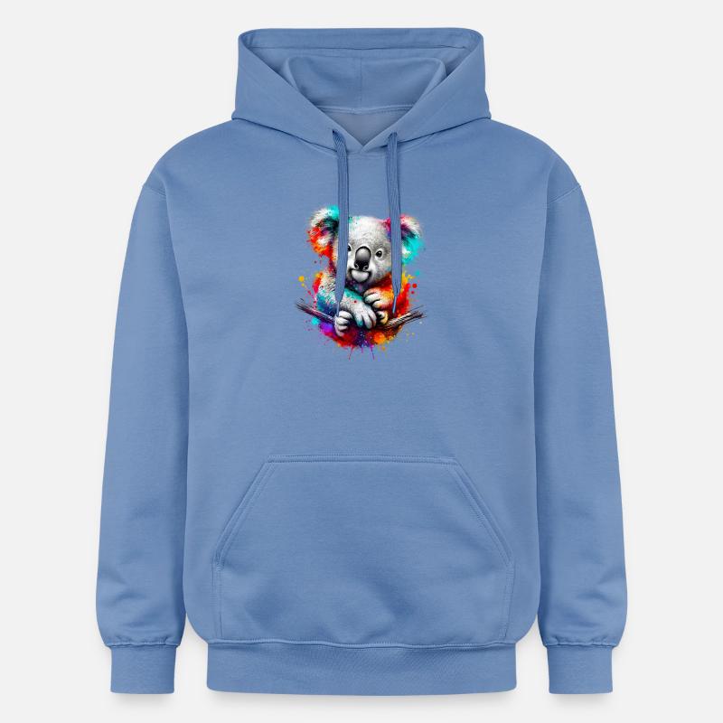 Koala - Sweat à capuche Softstyle® Gildan Unisexe - carolina blue
