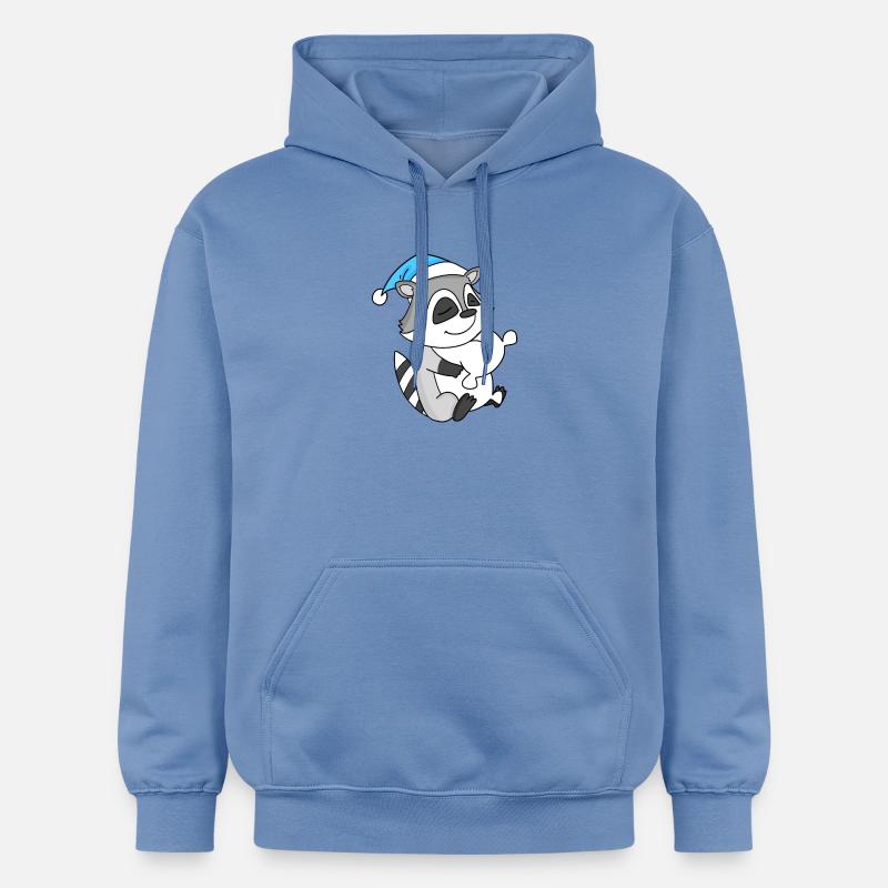 Bébé raton laveur - Sweat à capuche Softstyle® Gildan Unisexe - carolina blue