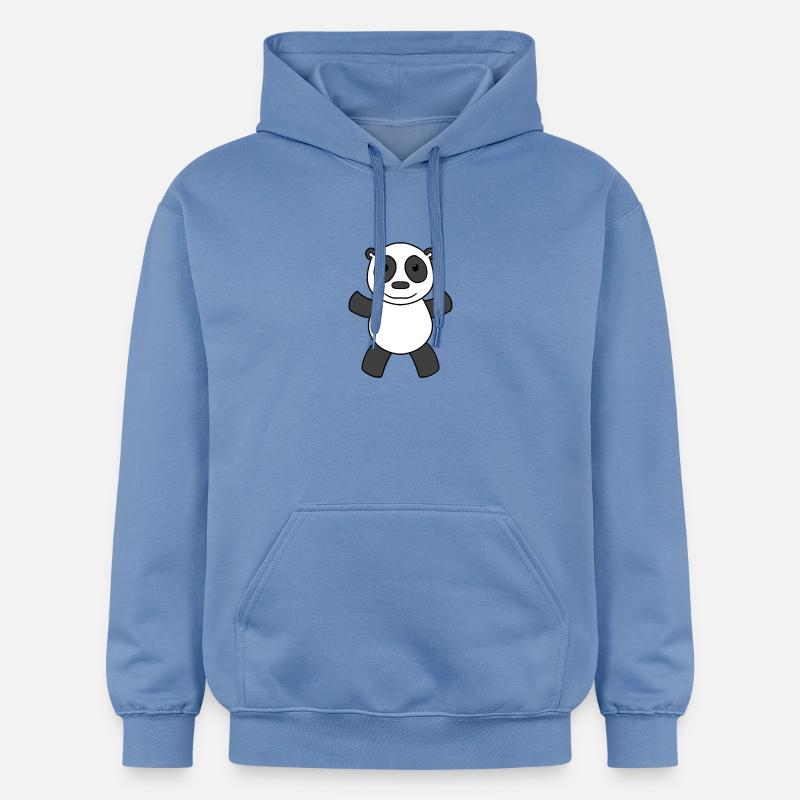 Panda Ours Mignon - Sweat à capuche Softstyle® Gildan Unisexe - carolina blue