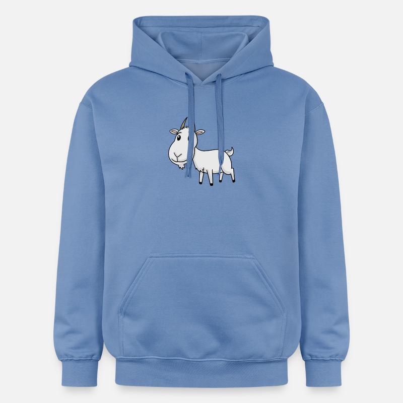 Chèvre mignonne - Sweat à capuche Softstyle® Gildan Unisexe - carolina blue