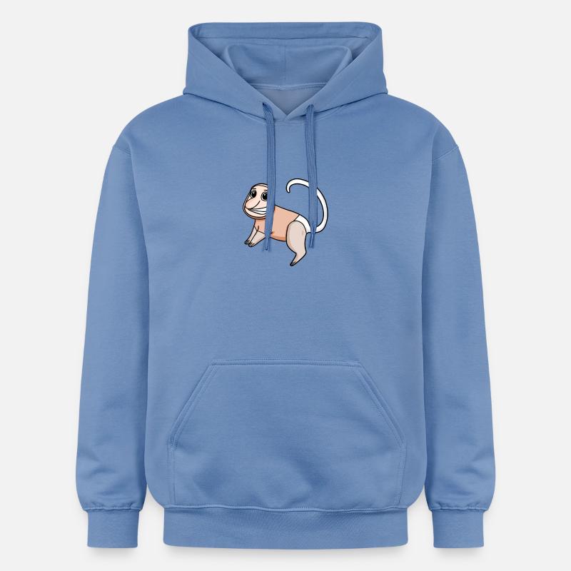 Proboscis Singe Singe Singe - Sweat à capuche Softstyle® Gildan Unisexe - carolina blue