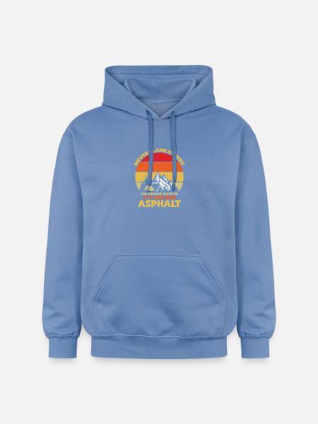 Camping Scouts Bergwanderung Waldcamper - Gildan Unisex Softstyle® Midweight Hoodie - Carolina Blue