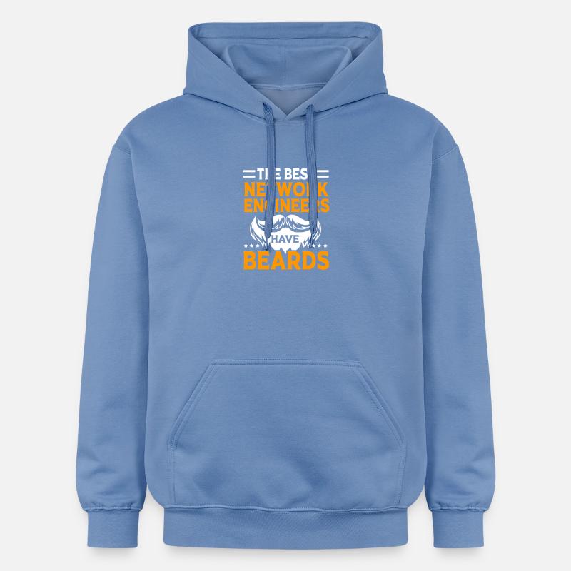 Network Computer Scientist Programmer Admin - Gildan Unisex Softstyle® Midweight Hoodie - carolina blue