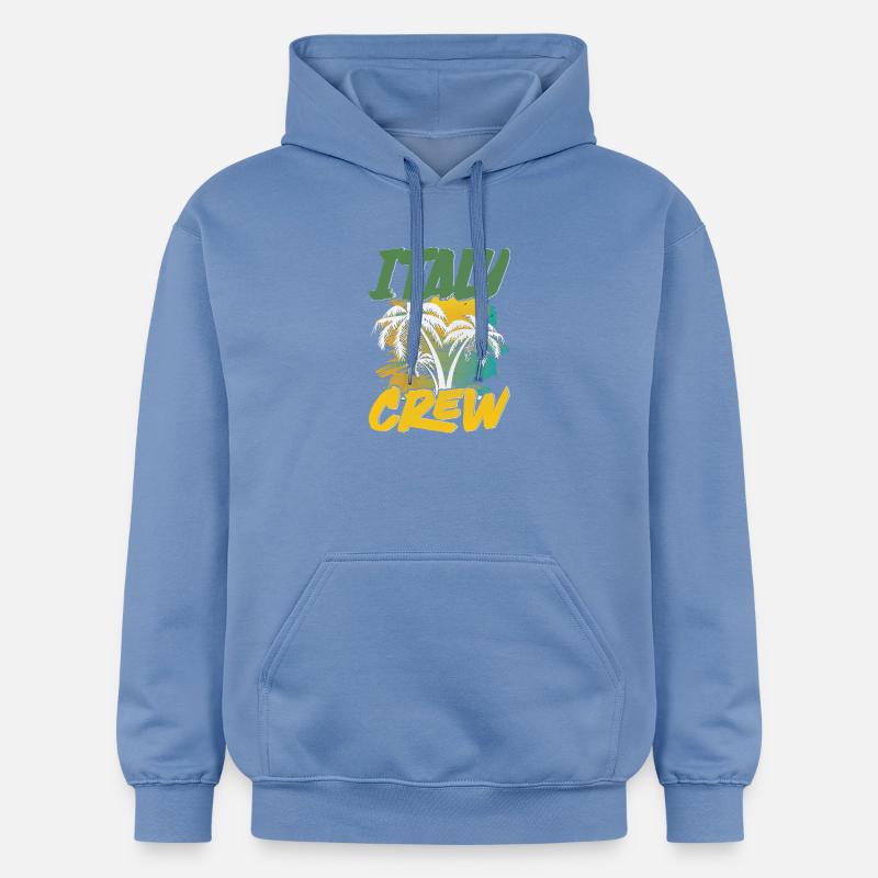 Équipe d’Italie - Sweat à capuche Softstyle® Gildan Unisexe - carolina blue