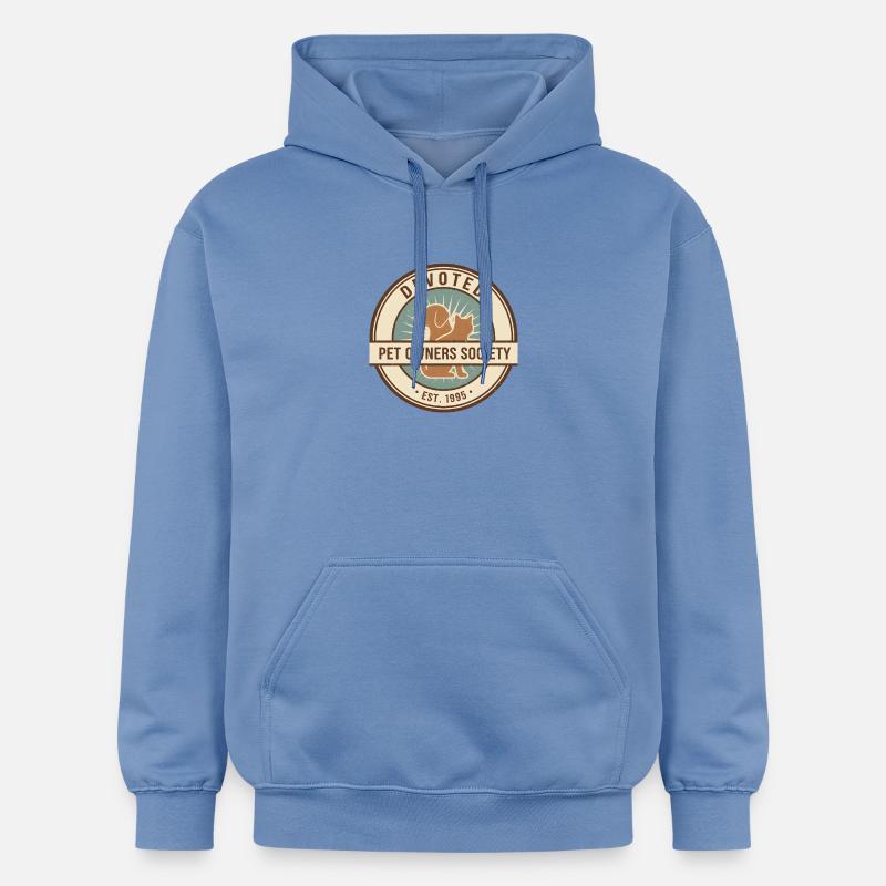 Propriétaire dévoué - Sweat à capuche Softstyle® Gildan Unisexe - carolina blue